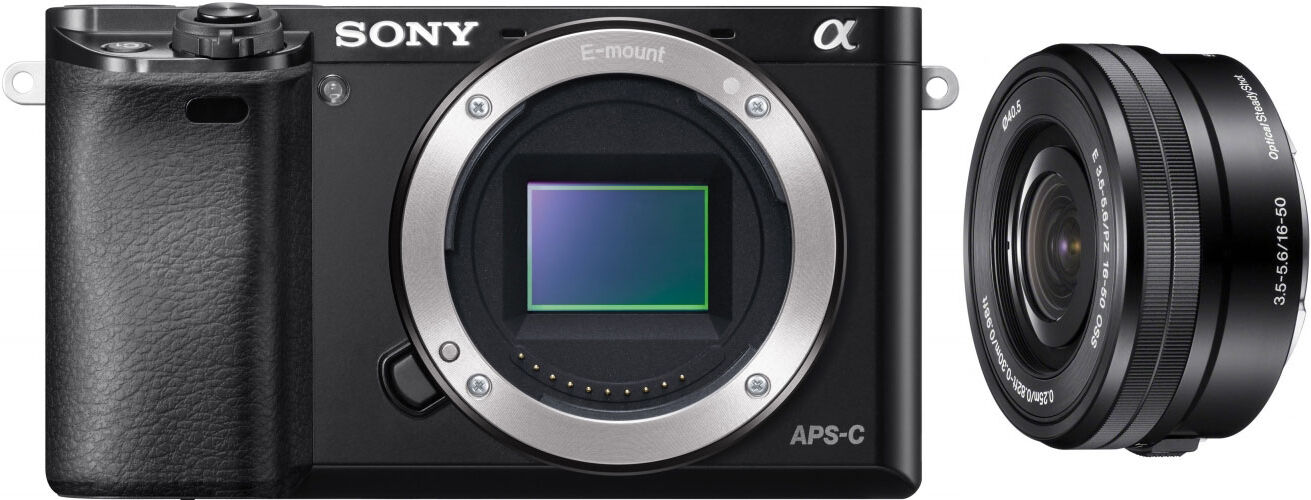 Sony Alpha 6000 + 16-50mm PZ Noir Sony Alpha 6000 + 16-50mm PZ Noir