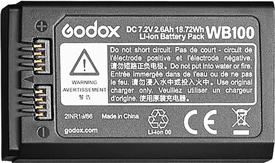 GODOX Batterie WB100 pour AD100 Pro