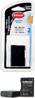 Hahnel Batterie Type Nikon EN-EL14 1050mAh Hahnel Batterie Type Nikon EN-EL14 1050mAh