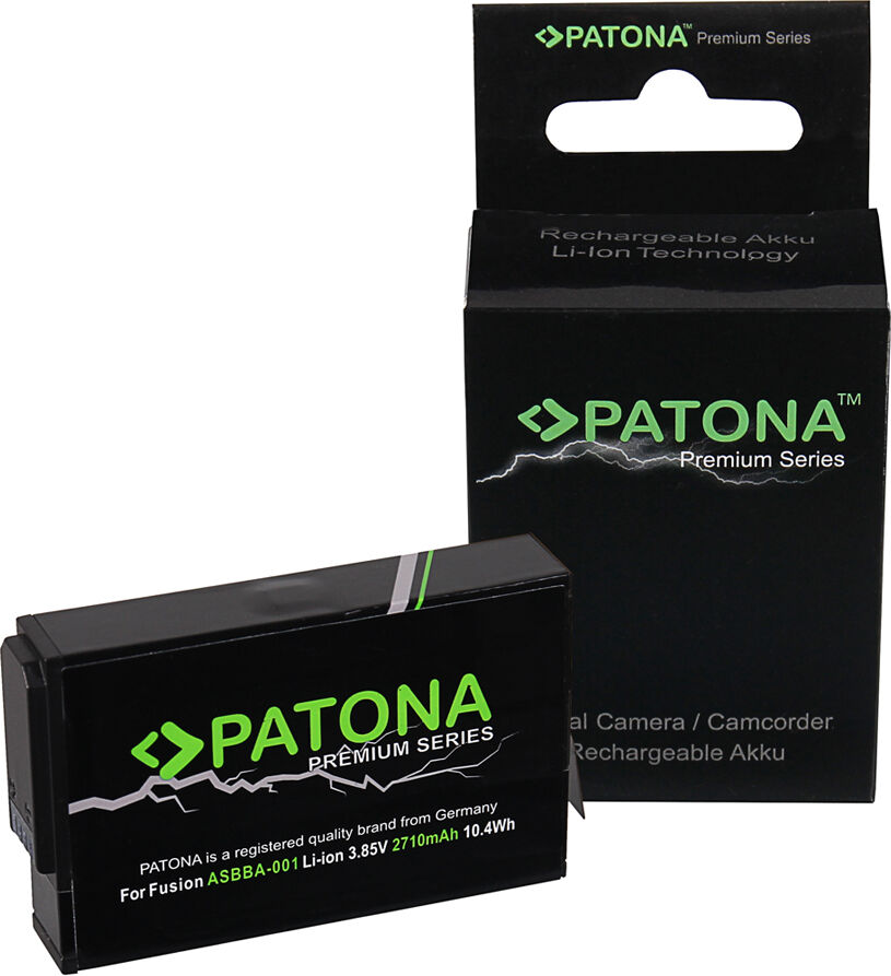 PATONA Batterie pour Gopro Fusion (2710mAh) PATONA Batterie pour Gopro Fusion (2710mAh)