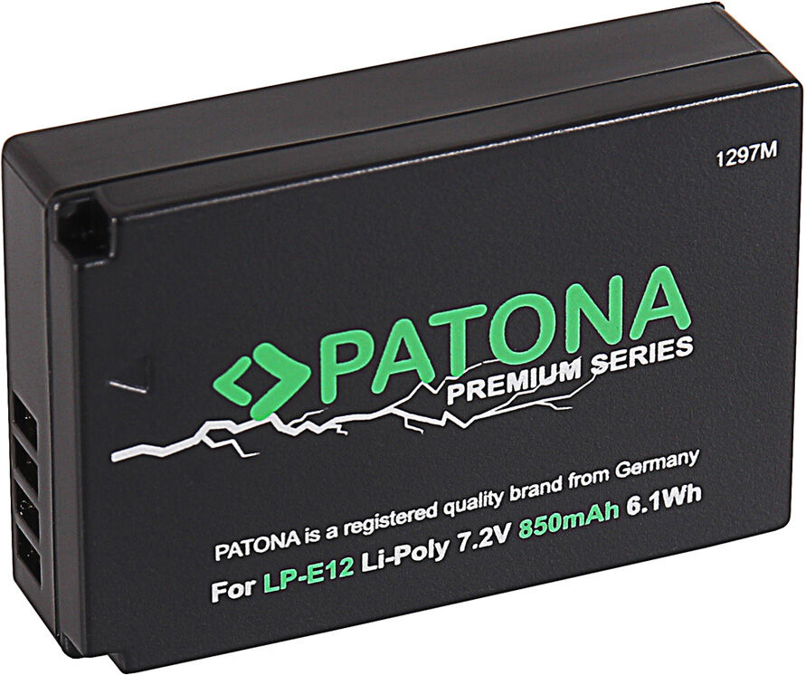 PATONA Batterie Canon LP-E12 (850mAh) PATONA Batterie Canon LP-E12 (850mAh)