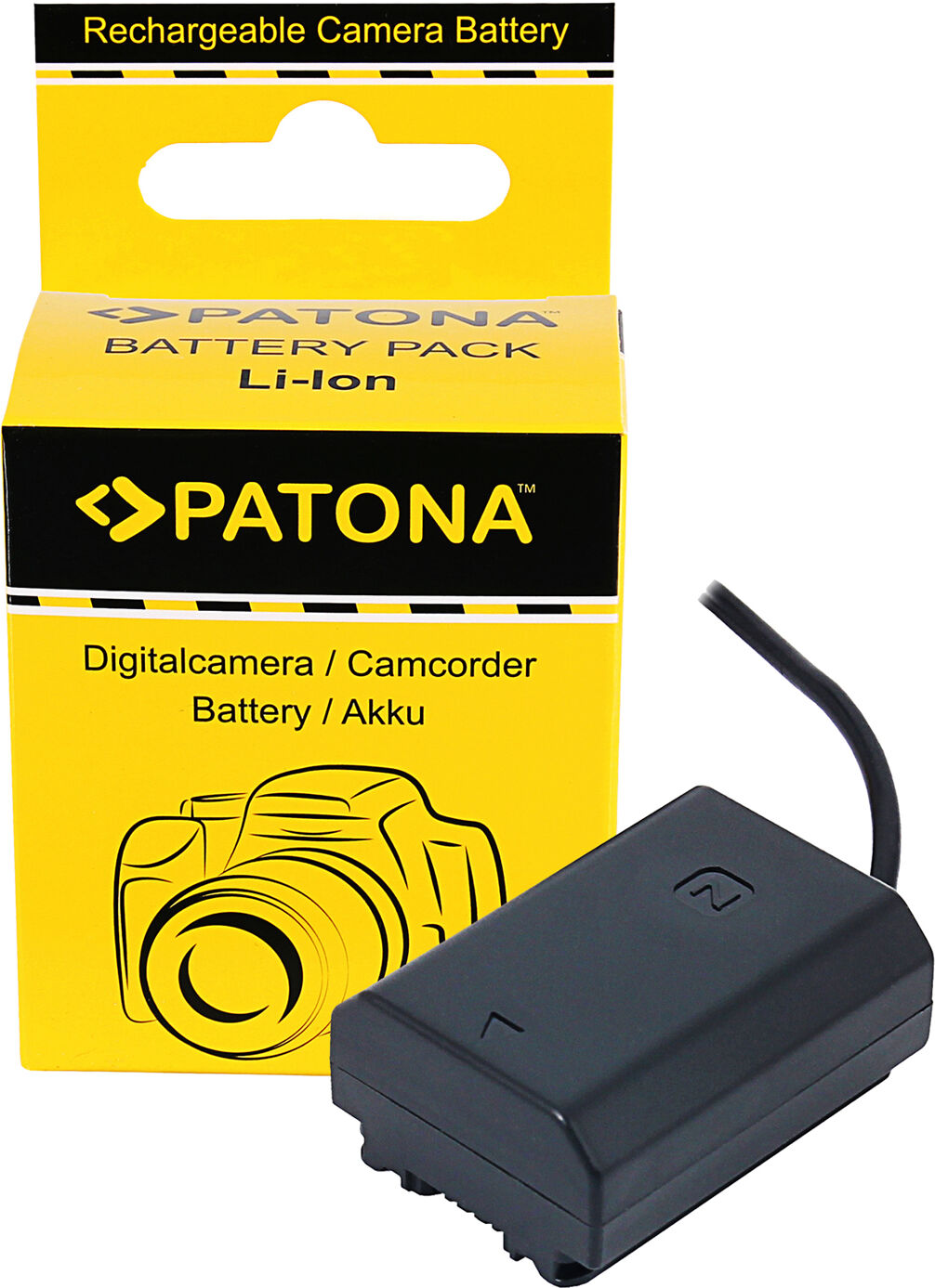 PATONA Adaptateur de Batterie d'Entrée D-TAP pour Sony NP-FZ100 PATONA Adaptateur de Batterie d'Entrée D-TAP pour Sony NP-FZ100