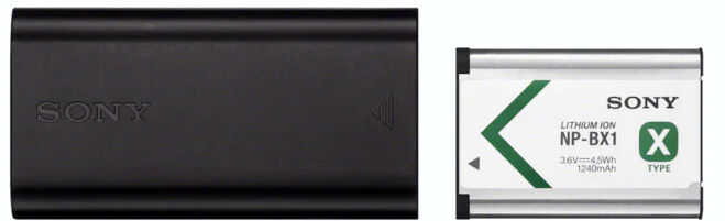 Sony Chargeur de Batterie ACC-TRDCX + Batterie NP-BX1