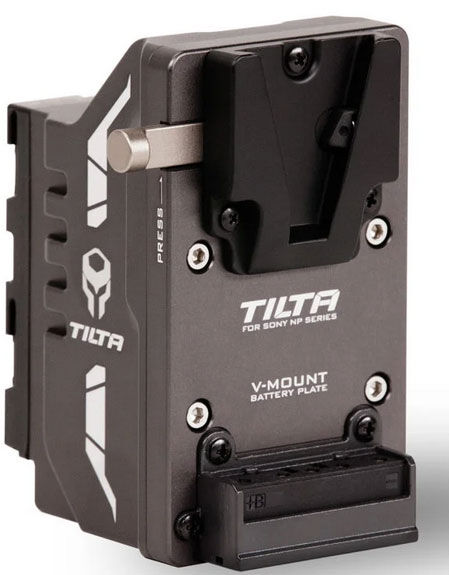 TILTA Adaptateur de Batterie V-mount pour Z-Cam