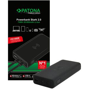 PATONA 9987 Powerbank Stark 2.0 74Wh 20000mAh 2x USB-C/ USB-A