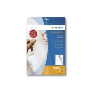 HERMA Feuillets carton 230x297 mm blanc 10 pcs