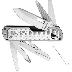 Leatherman Couteau Pliant Multifonctions Free T4 Gris Acier