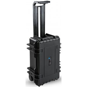 B&W Outdoor Case Type 6600 Cloisons Amovibles avec Trolley noir