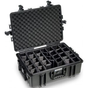 B&W Outdoor Case Type 6500 Cloisons Amovibles noir