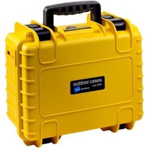 B&W Outdoor Case Type 3000 Jaune