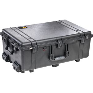 PELI Valise Peli Case 1650 Noire + Mousse + Roulettes