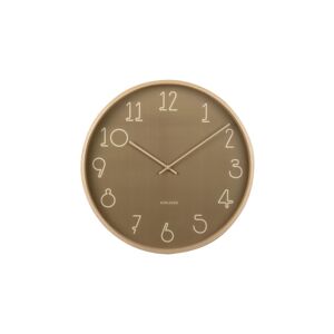 Karlsson Sencillo - Horloge aux nombres graphiques ø40cm - Couleur - Vert - Publicité