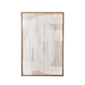 By-Boo Yoko I - Tableau contemporain - Couleur - Blanc, Dimensions - 120x80 cm
