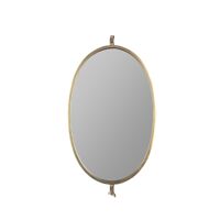 Lara - Miroir ovale en métal Zuiver - Couleur - Laiton <br /><b>120.00 EUR</b> Drawer