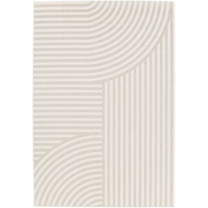 No name Bizana - Tapis d'extérieur à motif géométrique - Couleur - Beige, Dimensions - 160x230 cm