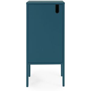 Tenzo Uno - Petit meuble de rangement en bois H89cm - Couleur - Bleu Canard