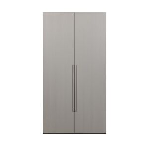 Woood Rens - Armoire en bois H210cm - Couleur - Gris clair