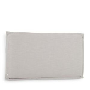 Kave Home Tanit - Tête de lit en lin 200x100cm - Couleur - Gris