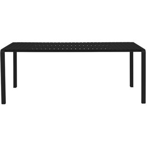 Zuiver Vondel - Table de jardin en métal 214x97cm - Couleur - Noir