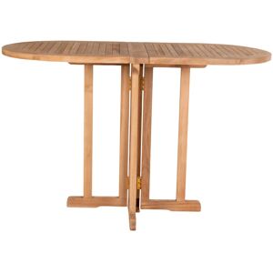 House Nordic Huelva - Table à manger en teck pour balcon 120x60cm - Couleur - Bois clair