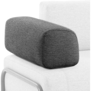 Kave Home Compo - Accoudoir en tissu - Couleur - Gris foncé