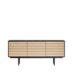 Woodman Stripe - Buffet design en bois et métal