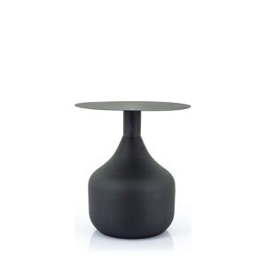 By-Boo Mist - Table d'appoint ronde en métal ø40cm - Couleur - Noir