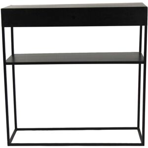 Pomax So Cute - Console avec tiroir en fer - Couleur - Noir