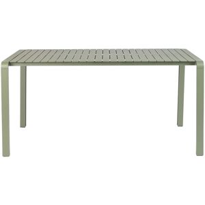 Zuiver Vondel - Table à manger de jardin en métal 168x87cm - Couleur - Vert de gris