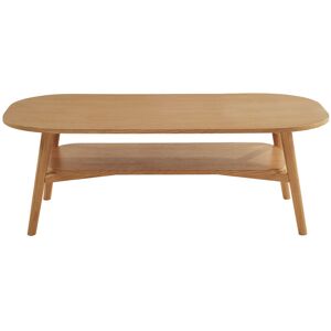 No name Grude - Table basse vintage en bois 120x60 cm - Couleur - Bois clair