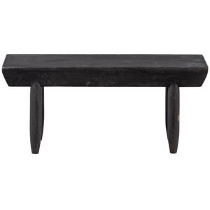 BePureHome Stall - Banc en bois L96cm - Couleur - Noir