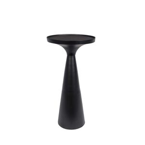 Zuiver Floss - Table d'appoint en métal ø28cm - Couleur - Noir