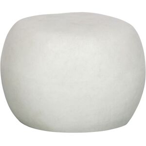 Vtwonen Pebble - Table basse en fibre d'argile ø50cm - Couleur - Blanc