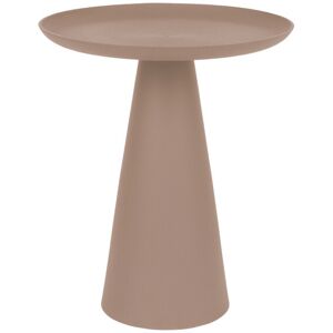 No name Ringar - Table d'appoint ronde en aluminium ø34,5cm - Couleur - Rose