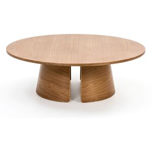 Teulat Cep - Table basse ronde en bois ø110cm - Couleur - Bois clair