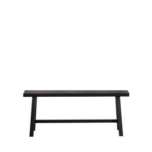 Woood Imme - Banc en bois L110cm - Couleur - Noir