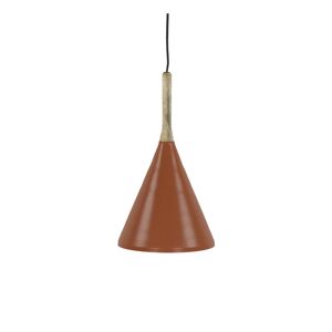 Pomax Brampton - Suspension conique en métal ø25cm - Couleur - Terracotta