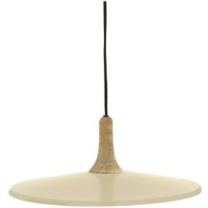 Pomax Brampton - Suspension ronde en métal ø40cm - Couleur - Beige