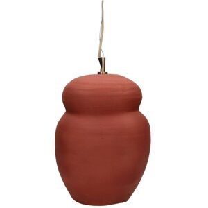 Pomax Perugia - Suspension ronde en argile ø23cm - Couleur - Terracotta