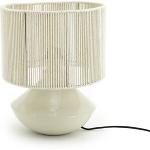 By-Boo Jive - Lampe à poser en métal et corde ø29cm - Couleur - Beige