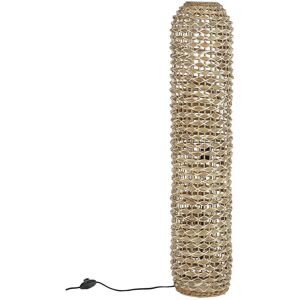 Pomax Rota - Lampadaire en fibre naturelle H120cm - Couleur - Naturel