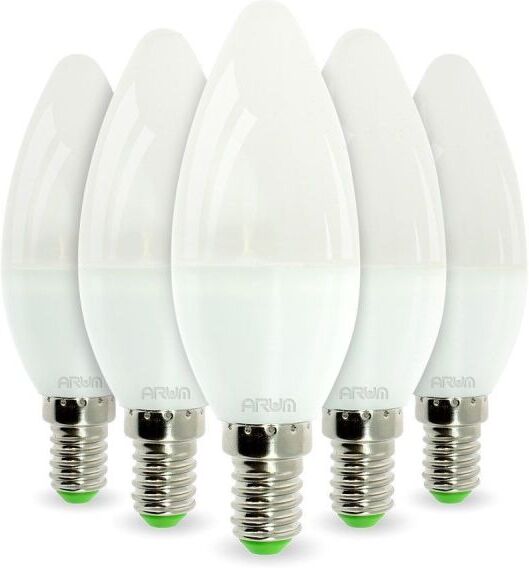 Eclairage Design Lot de  5 Ampoule LED E14 6W Eq  40W (Température de Couleur : Blanc neutre 4000K) Eclairage Design Lot de  5 Ampoule LED E14 6W Eq  40W (Température de Couleur : Blanc neutre 4000K)