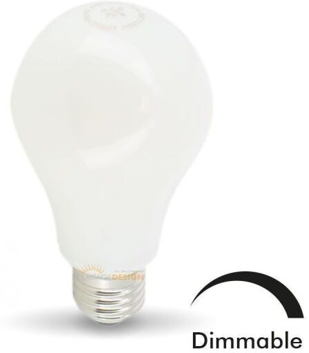 ARUM LIGHTING Ampoule LED E27 10W Eq 75W MAT Dimmable En verre (Température de Couleur : Blanc chaud 2700K) ARUM LIGHTING Ampoule LED E27 10W Eq 75W MAT Dimmable En verre (Température de Couleur : Blanc chaud 2700K)