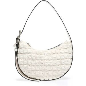 Sac Porte Épaule Crescent Calvin Klein Jeans Blanc