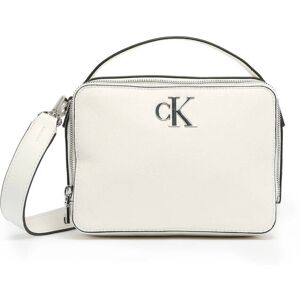 Sac Bandouliere Minimal Mono Polyester Recycle Calvin Klein Jeans Blanc