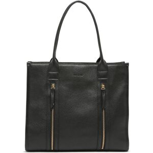 Sac Porte Main Vintage Cuir Nat Et Nin Noir