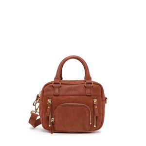 Sac Bandouliere Micro Macy Cuir Nat Et Nin Marron