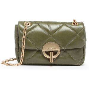 Sac Nano Moon En Cuir Craquele Vanessa Bruno Vert