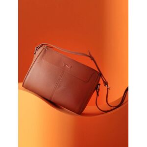 Sac Bandouliere Sally Cuir Nathan Baume Marron