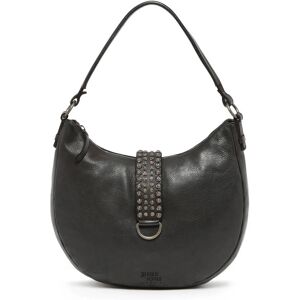 Sac Porte Épaule Toscane Cuir Basilic Pepper Noir